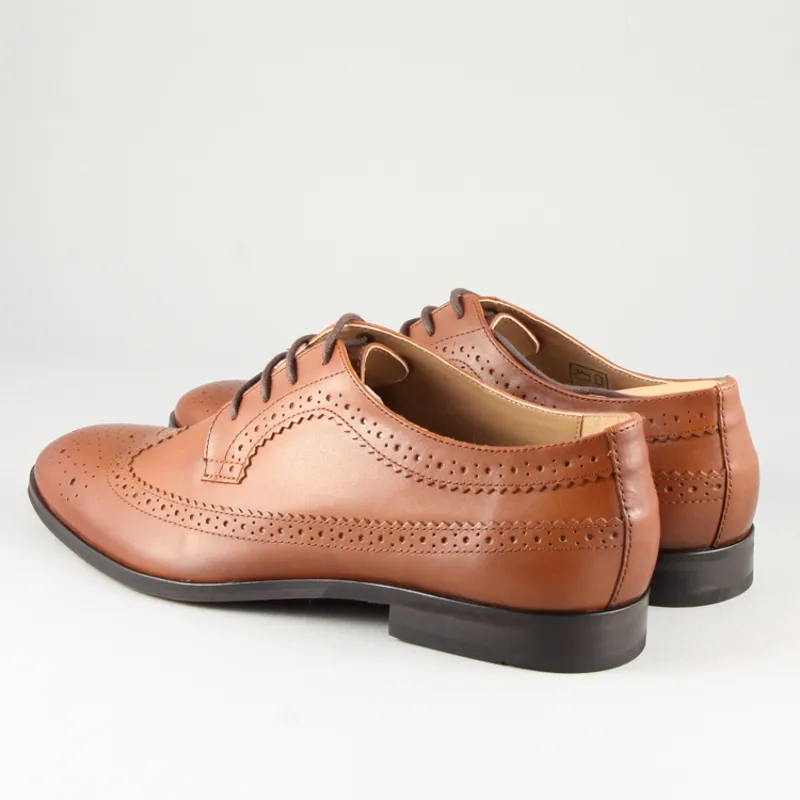 Hudson Crowthorne Brogue Shoes - Tan-1